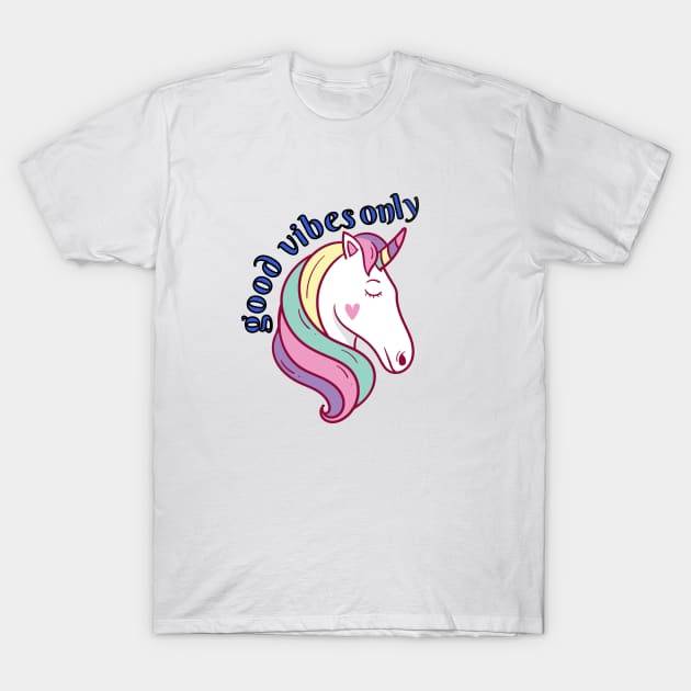 Good vibe unicorn T-Shirt by UniqueDesignsCo